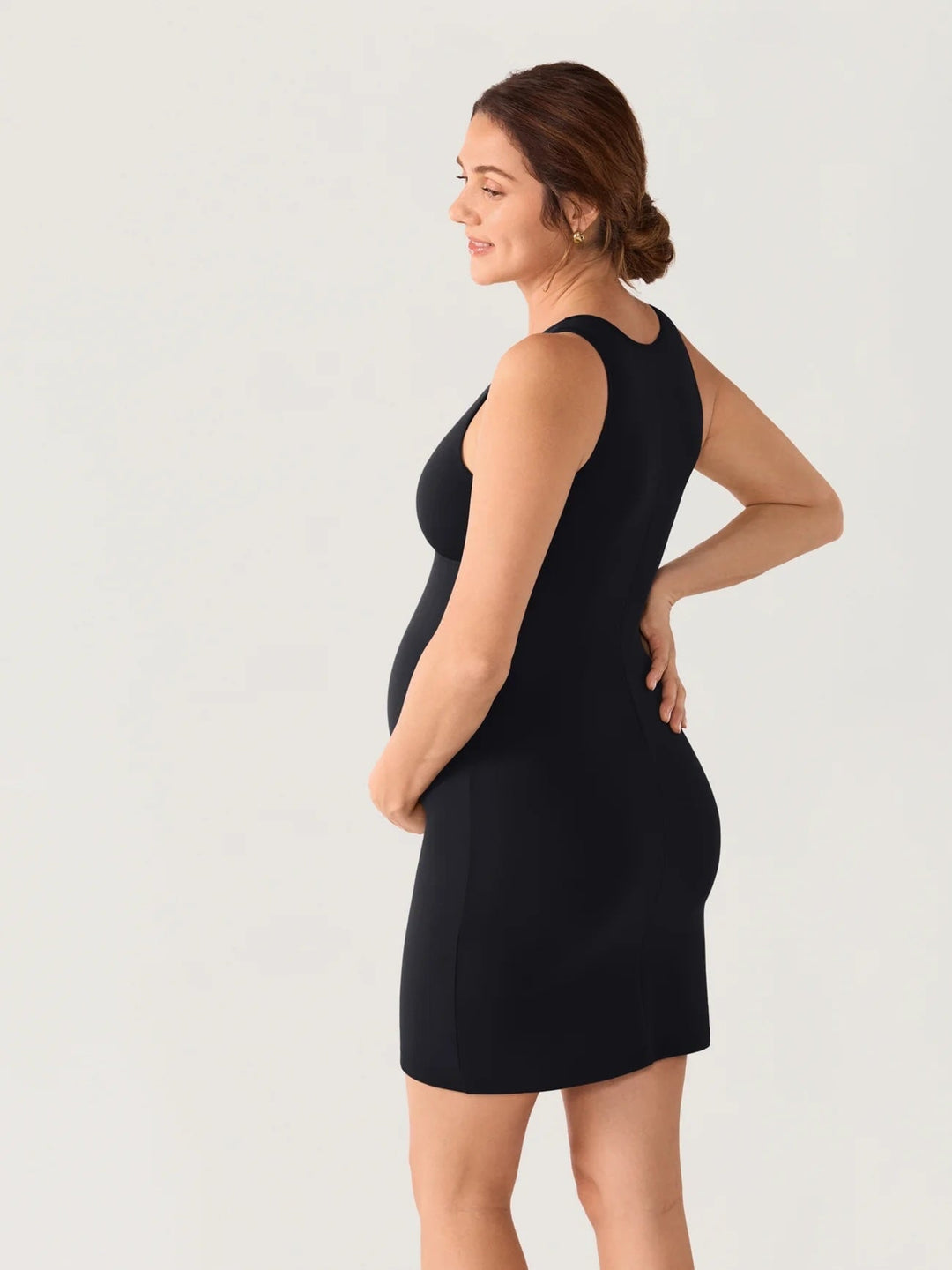 Robe courte de maternité et d&