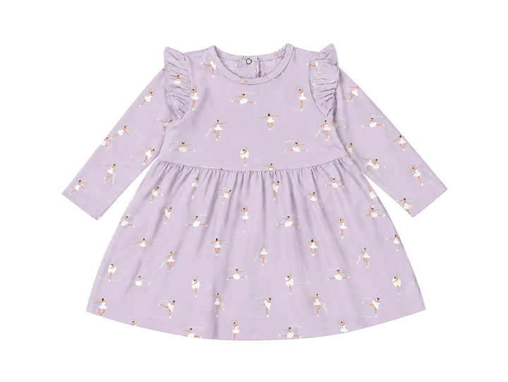 Robe tencel/modal Mauve patin artistique Coccoli