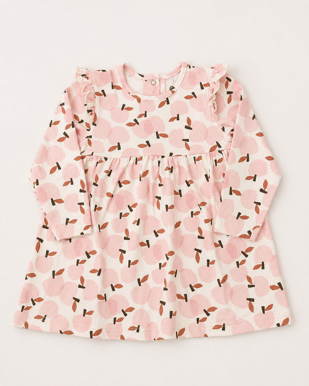 Robe manches longues  Pomme rose Coccoli Mlle et Coco