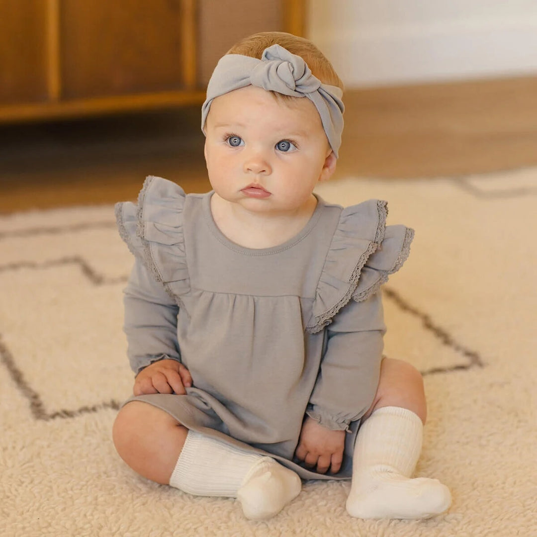 robe gris culotte assortie Quincy Mae Mlle et Coco vêtement