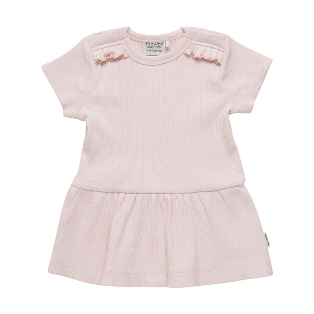 robe manches courtes rose Minymo Mlle et Coco