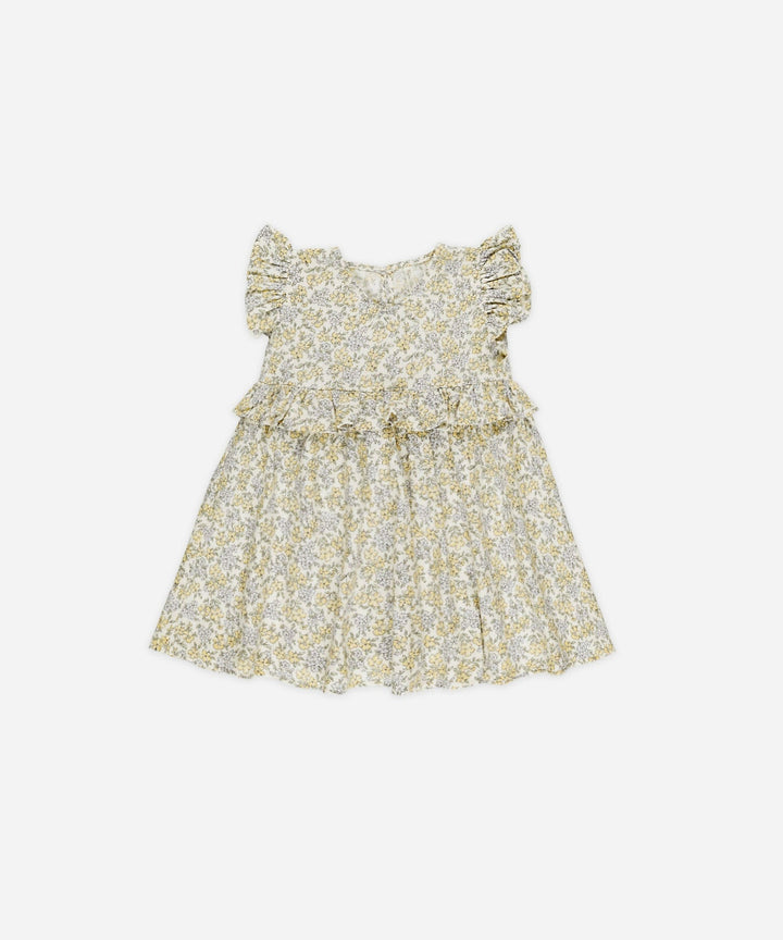 robe culotte assortie floral jaune Rylee Cru Mlle et Coco