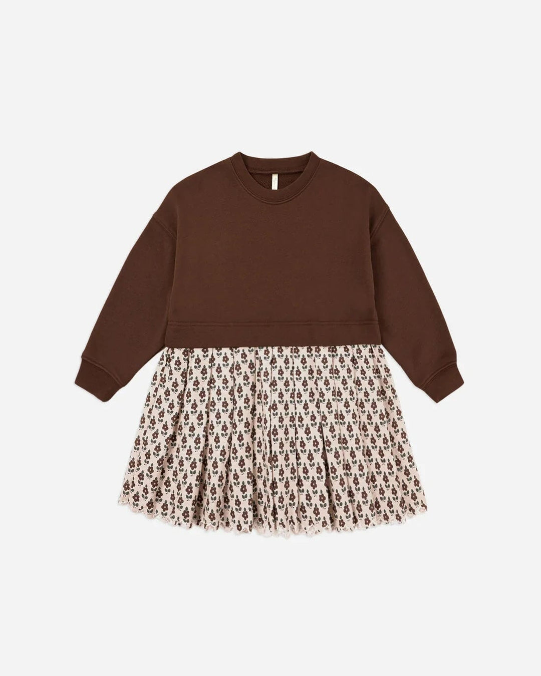 Robe pull sweatshirt cacao Rylee + Cru Mlle et Coco