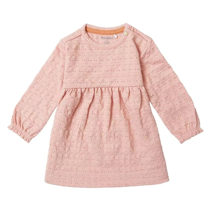 robe manches longues vieux Rose Carmela Noppies Mlle et Coco