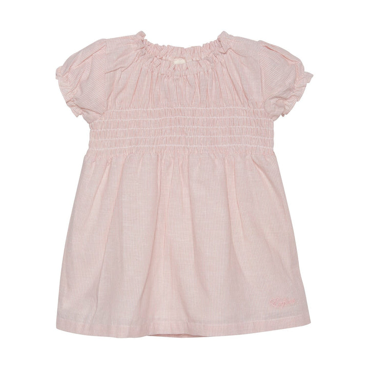 Robe coton rose blanc En-fant Mlle et Coco vêtement
