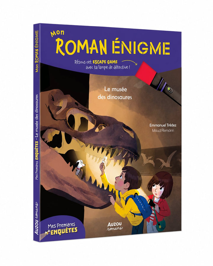 Roman énigme Le musée des dinosaures Auzou éditions