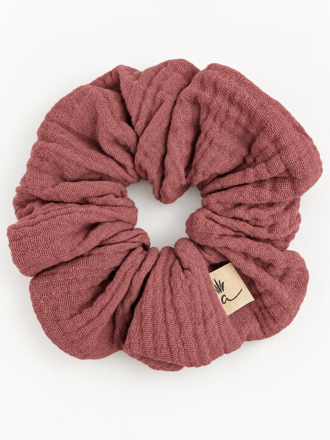 Chouchou en mousseline Rose antique ( 5 ans et +) Ananas
