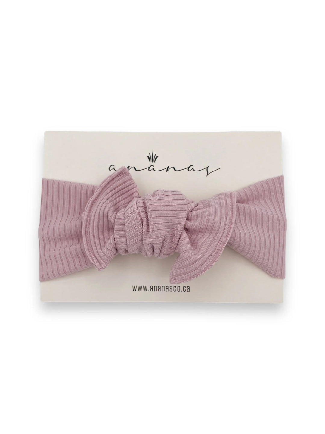 bandeau boucle rose côteler accessoire cheveux Ananas and Co