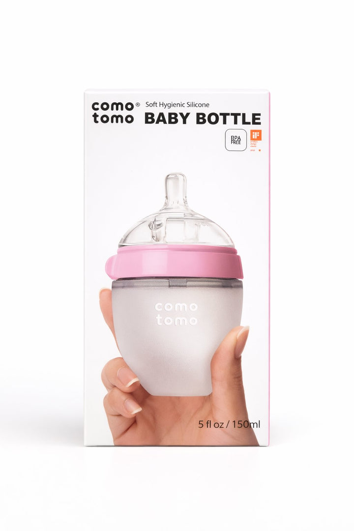 Soft bottle - Pink 5 oz - Como Tomo