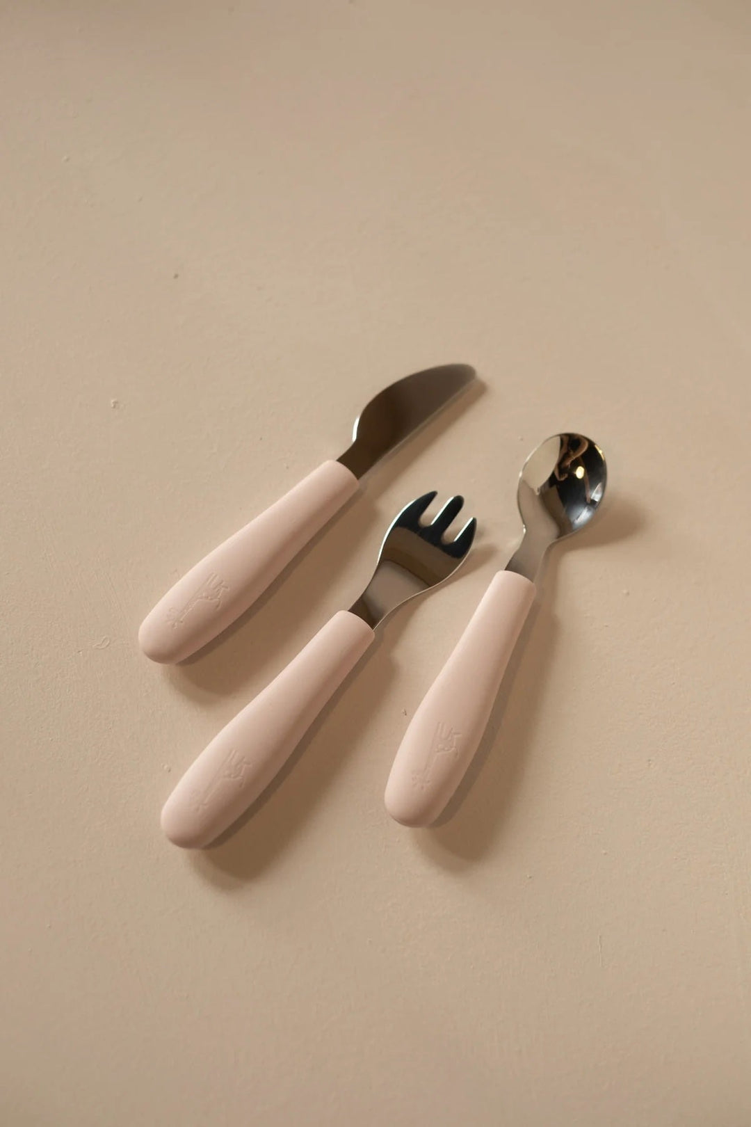 Ensemble d’ustensiles – Acier inoxydable et silicone - Micasso &amp; Co Micasso &amp; Co Vieux rose 