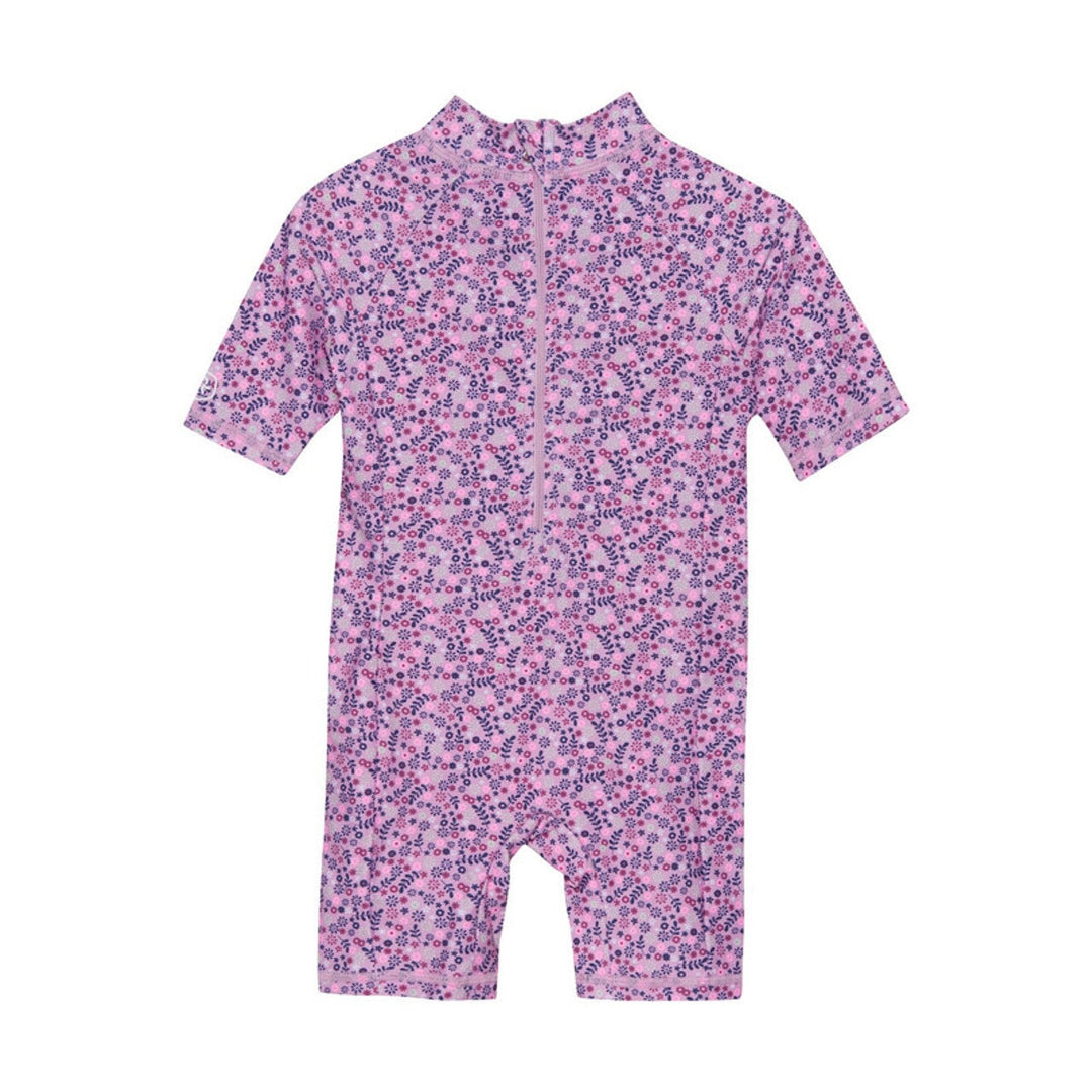 maillot bain une pièce floral rose color kids Mlle  Coco