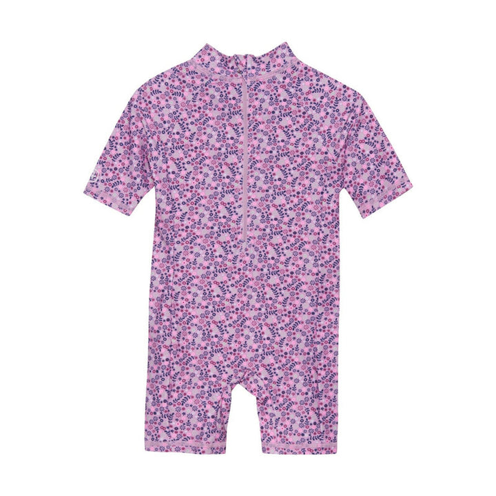 maillot bain une pièce floral rose color kids Mlle  Coco