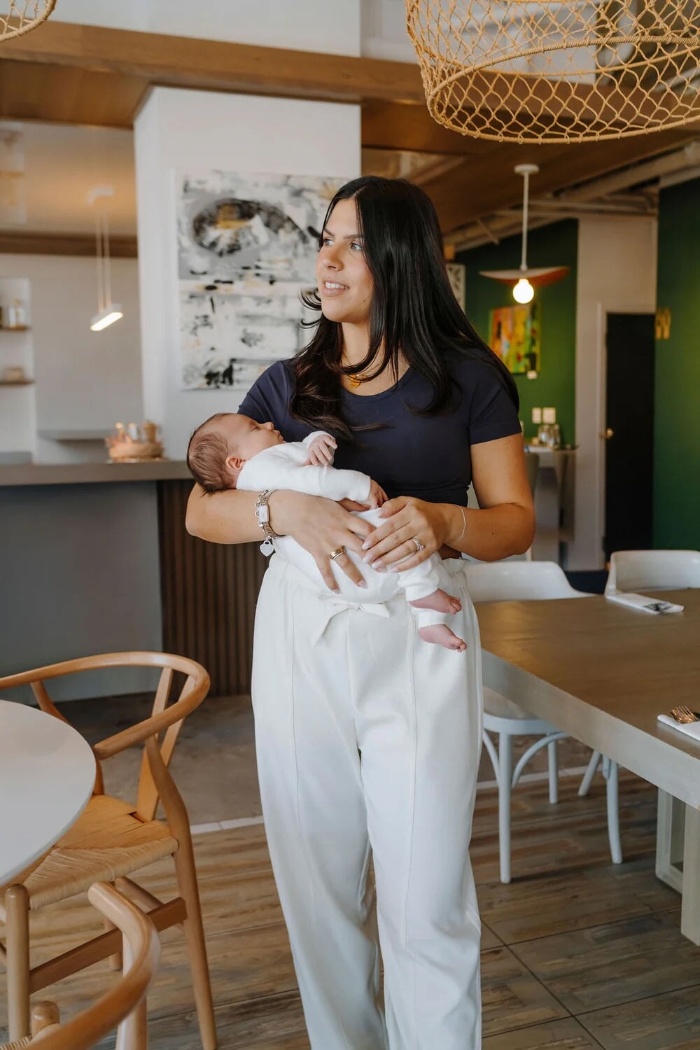 Haut Maternité Motherhood Maternity - Col V - Taille M - Imprimé Fleuri Multicolore
