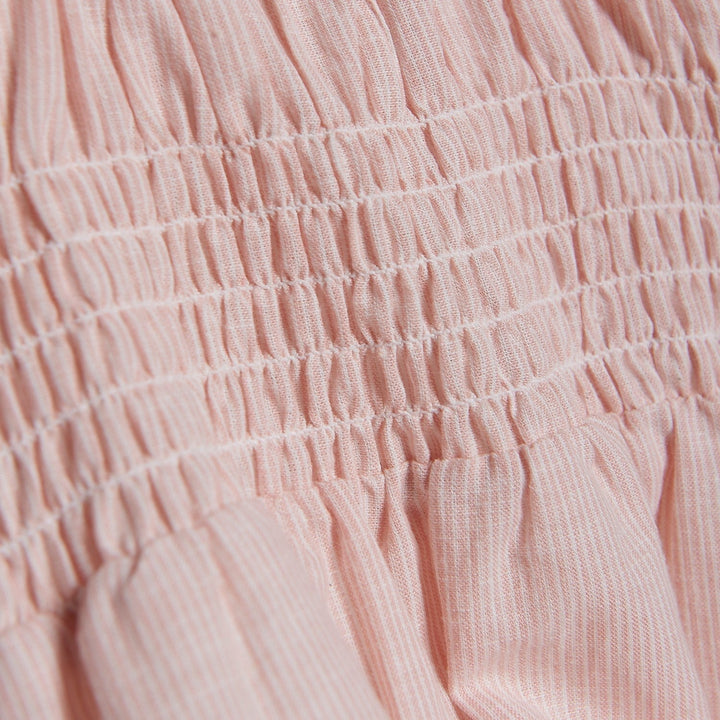 Robe coton rose blanc En-fant Mlle et Coco vêtement
