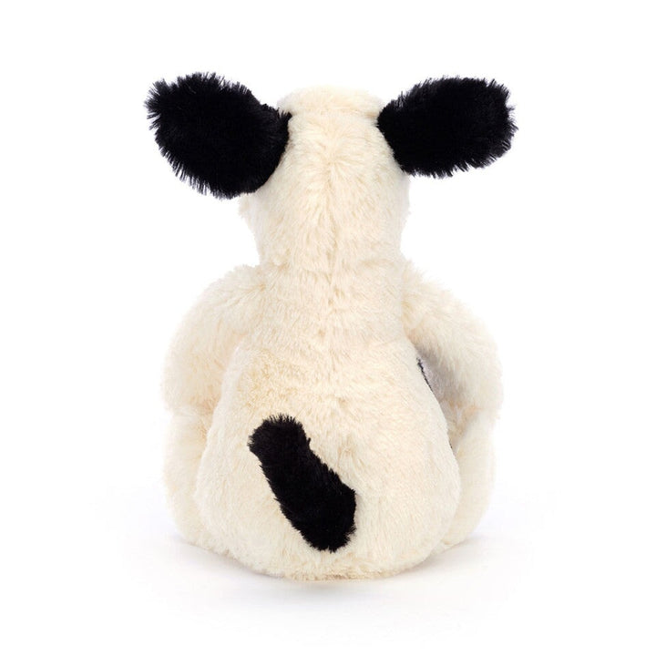 Peluche chiot timide Rufferty noir et crème Jellycat Mlle et Coco