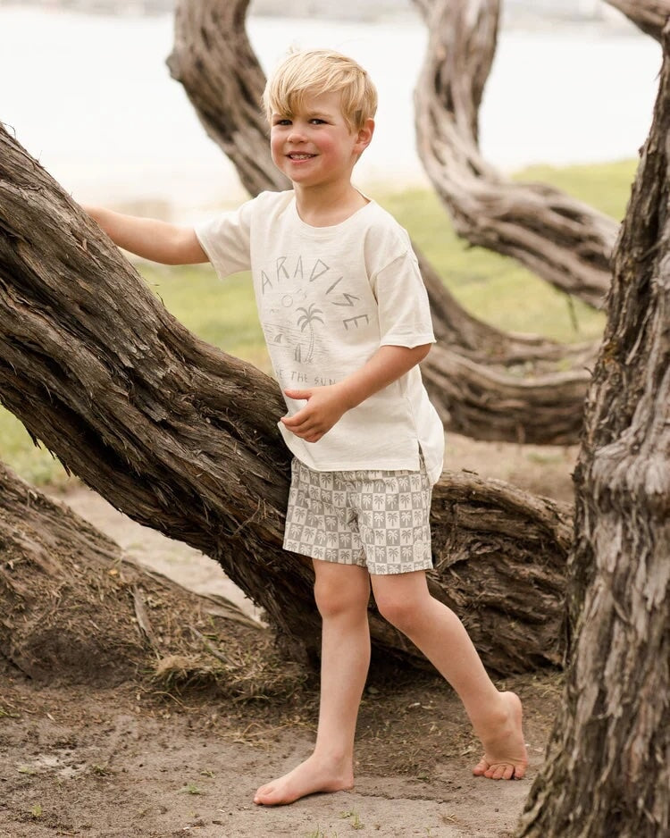 t-shirt beige paradise chase the sun Rylee - Cru
