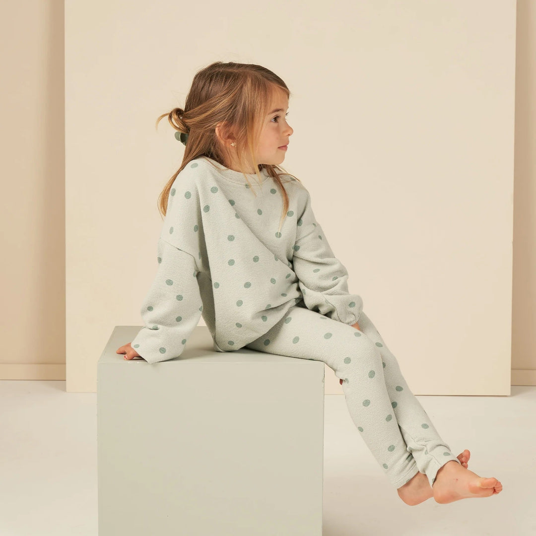 ensemble deux pièces vert mousse Rylee + Cru Mlle et Coco