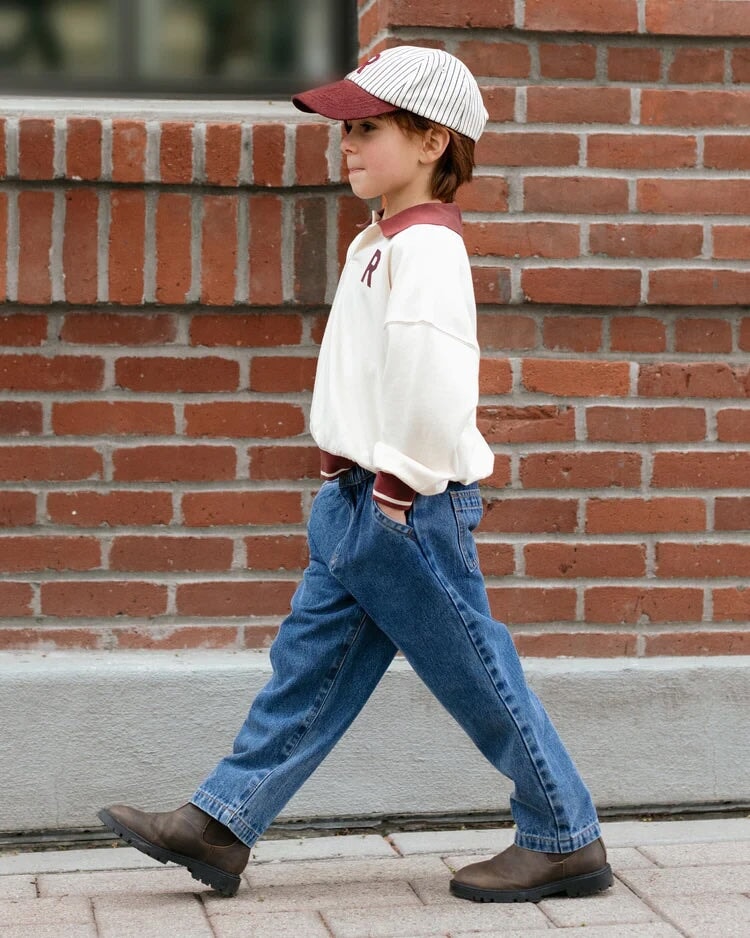 Jeans denim indigo Rylee + Cru Mlle et Coco