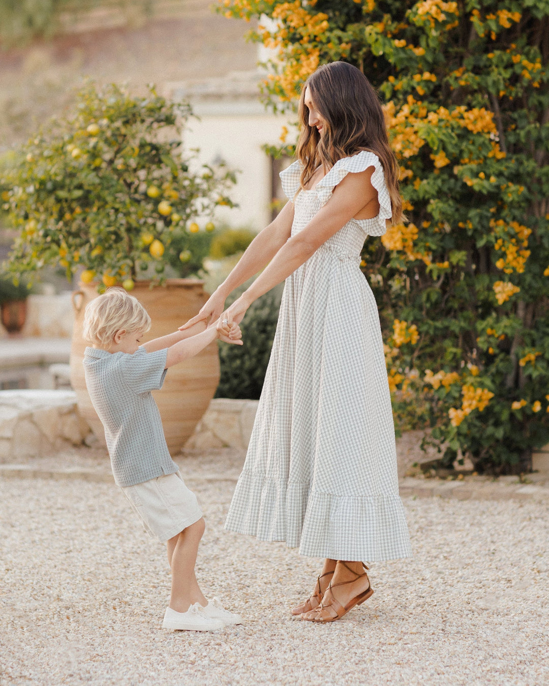 Short en coton Dawson stone (beige) Rylee + Cru Mlle et Coco