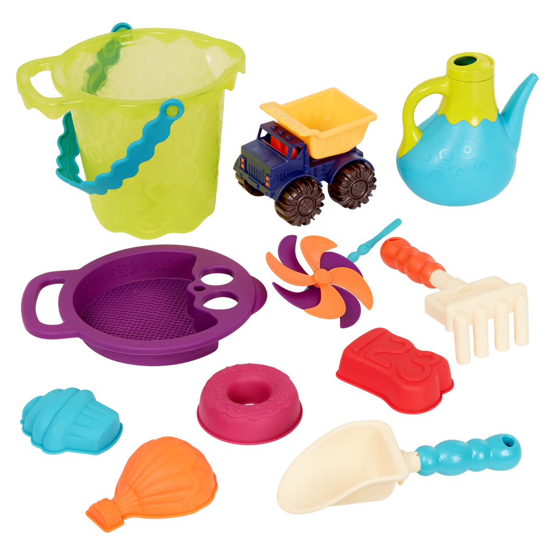 Ensemble jeu de plage B.Toys Mlle et Coco accessoire