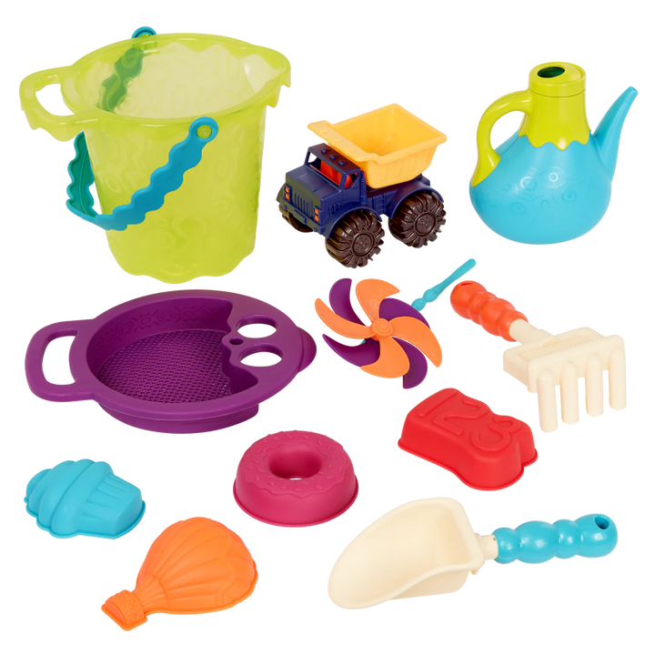 Ensemble jeu de plage B.Toys Mlle et Coco accessoire