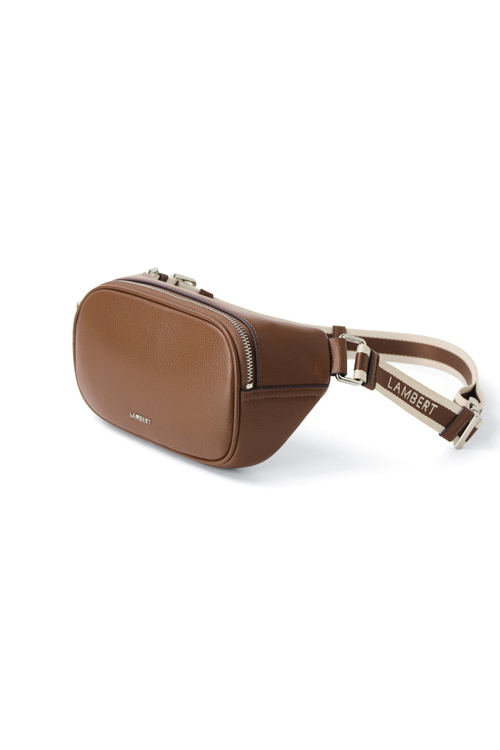 Sac banane en cuir hazelnut Sammy Lambert Mlle et Coco