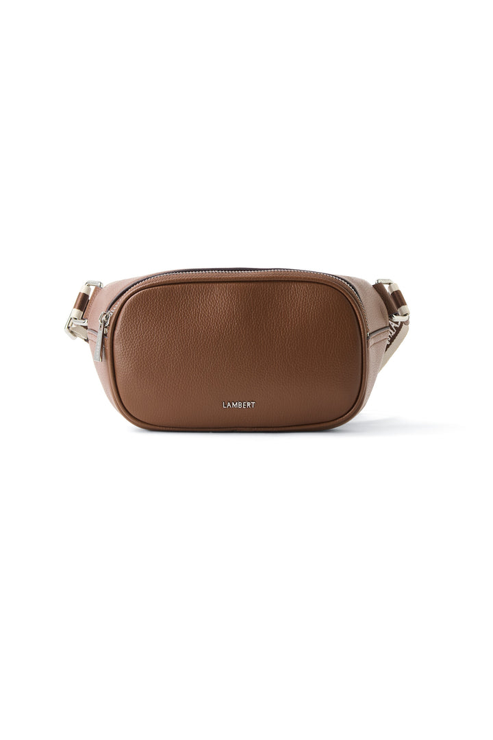 Sac banane en cuir hazelnut Sammy Lambert Mlle et Coco