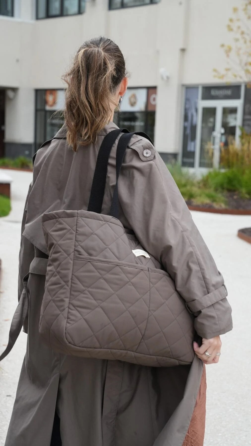 Sac à couches imperméable Cacao Dans le sac collection nomade Mlle et Coco