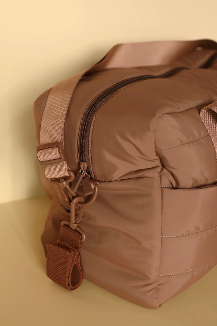 sac à couches cacao Minika compagnie québécoise Mlle et Coco