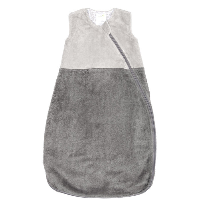 Sac de nuit gris double ton peluche 1.5 tog Perlim Pinpin Mlle et Coco