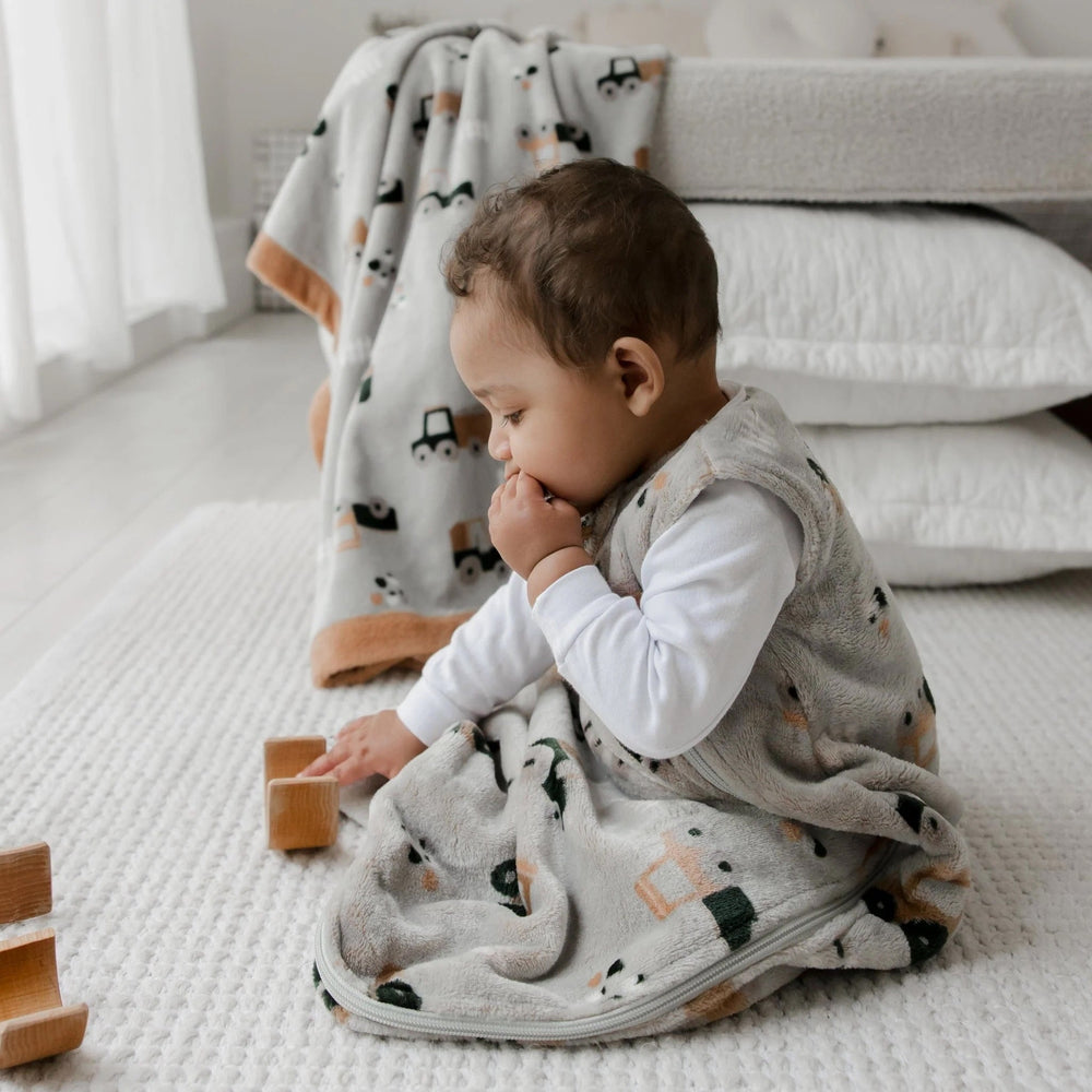 Sac de nuit peluche 1.5 tog tracteurs Perlim Pinpin Mlle et Coco