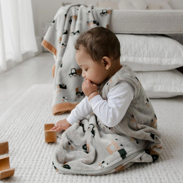Sac de nuit peluche 1.5 tog tracteurs Perlim Pinpin Mlle et Coco