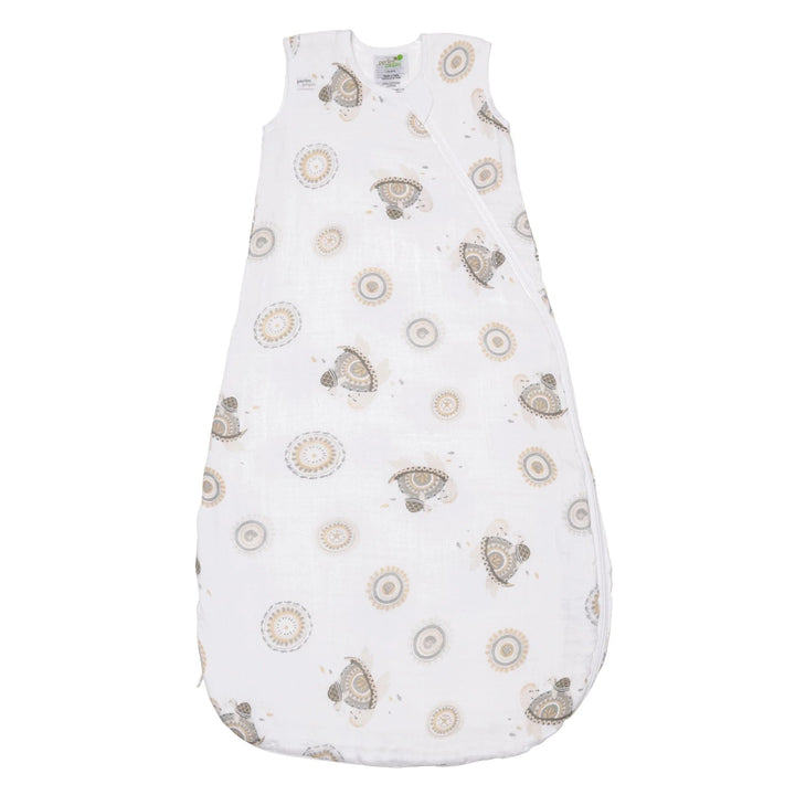 Sac de nuit mousseline coton 0.7 tog tortues Perlim Pinpin lle et Coco