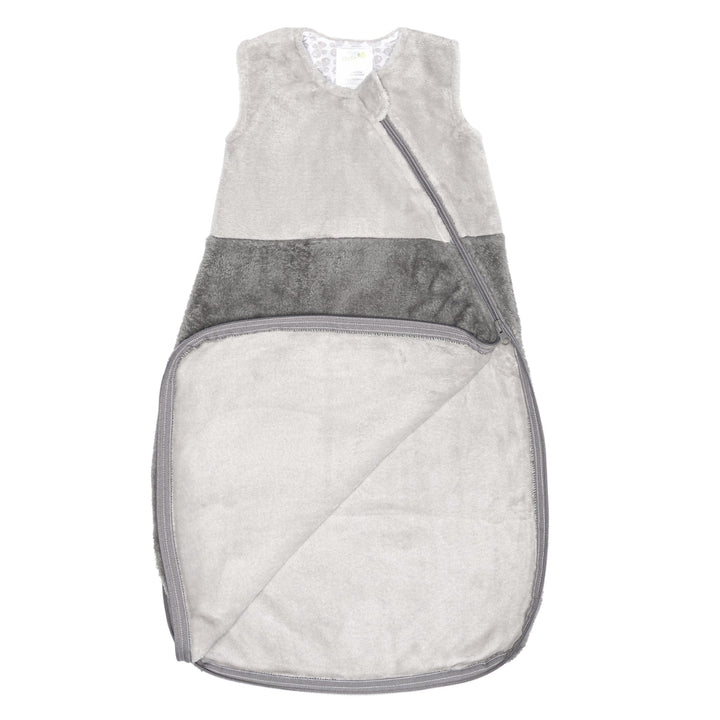Sac de nuit gris double ton peluche 1.5 tog Perlim Pinpin Mlle et Coco