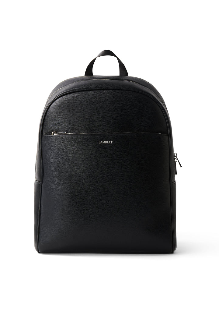 Sac à dos en cuir noir Emerson Lambert Mlle et Coco
