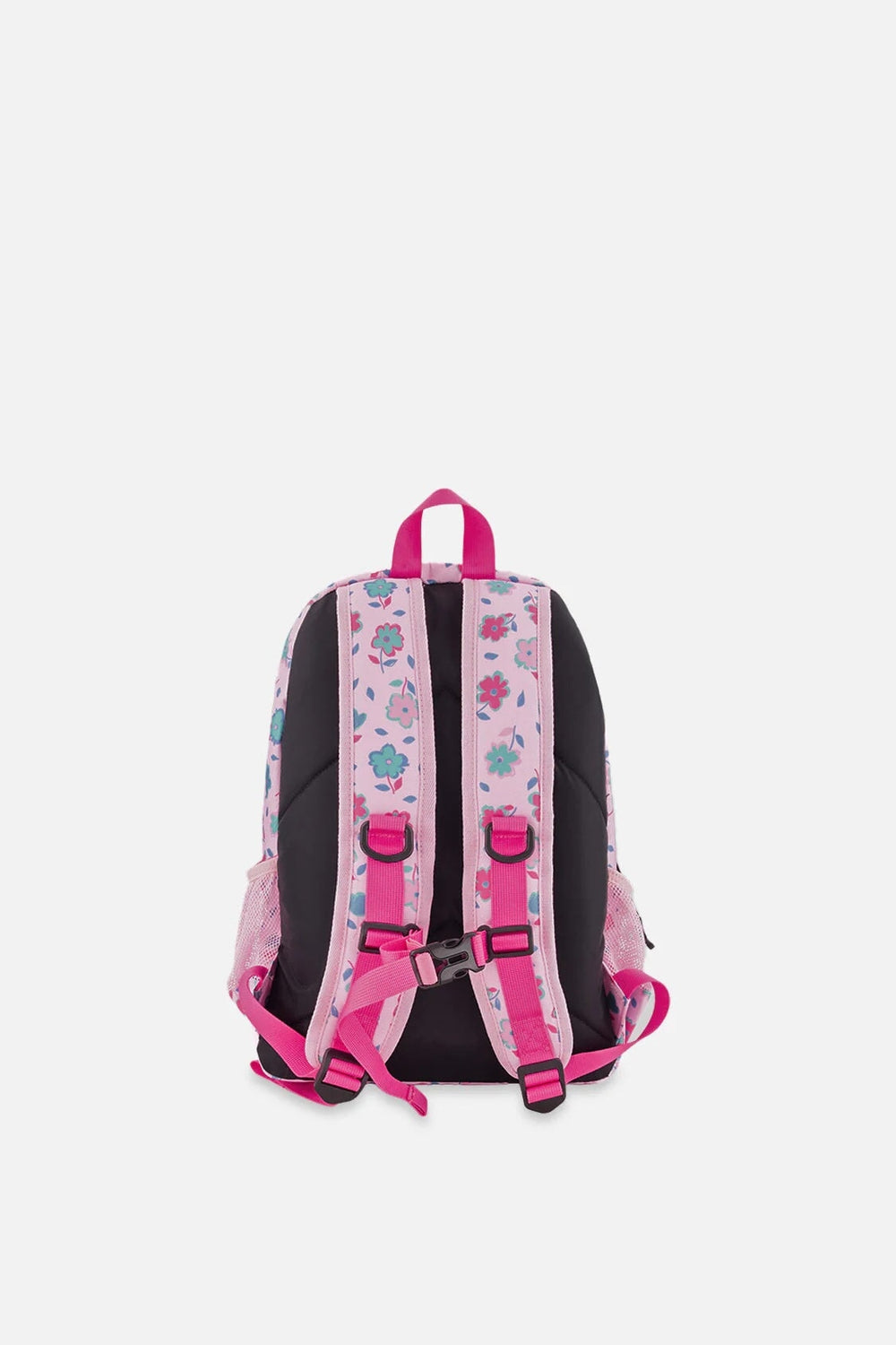Sac à dos rose imprimé fleurs Deux par Deux Mlle et Coco