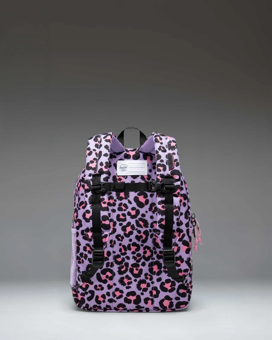Sac à dos (2 grandeurs)  Léopard gribouillé rose  Herschel Mlle et Coco
