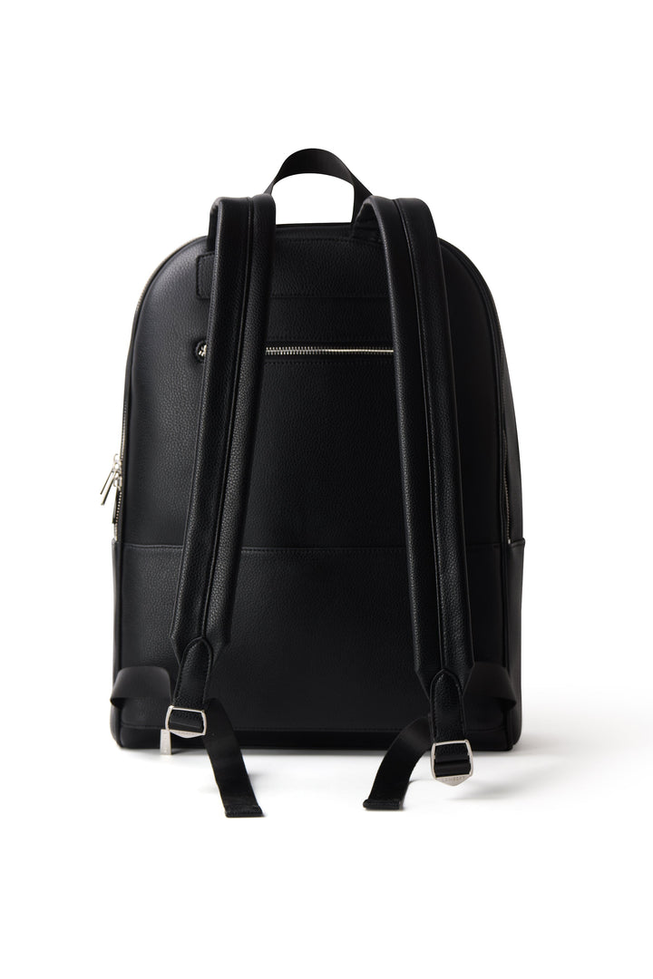 Sac à dos en cuir noir Emerson Lambert Mlle et Coco