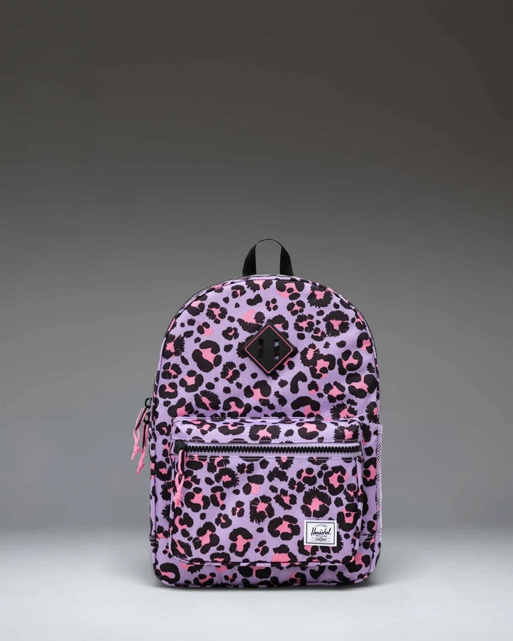 Sac à dos (2 grandeurs)  Léopard gribouillé rose  Herschel Mlle et Coco