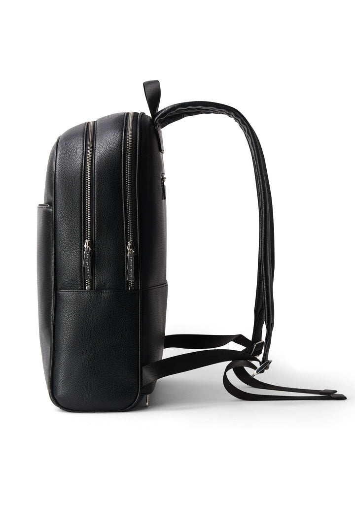 Sac à dos en cuir noir Emerson Lambert Mlle et Coco