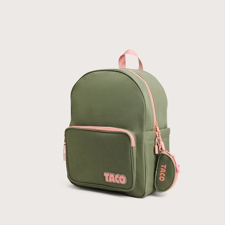 Sac à dos Sydney olive Taco Mlle et Coco