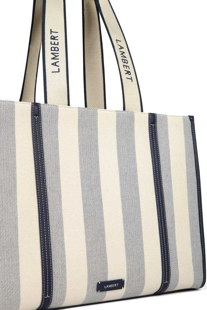 Erica sac fourre-tout canevas marine Lambert Mlle et Coco