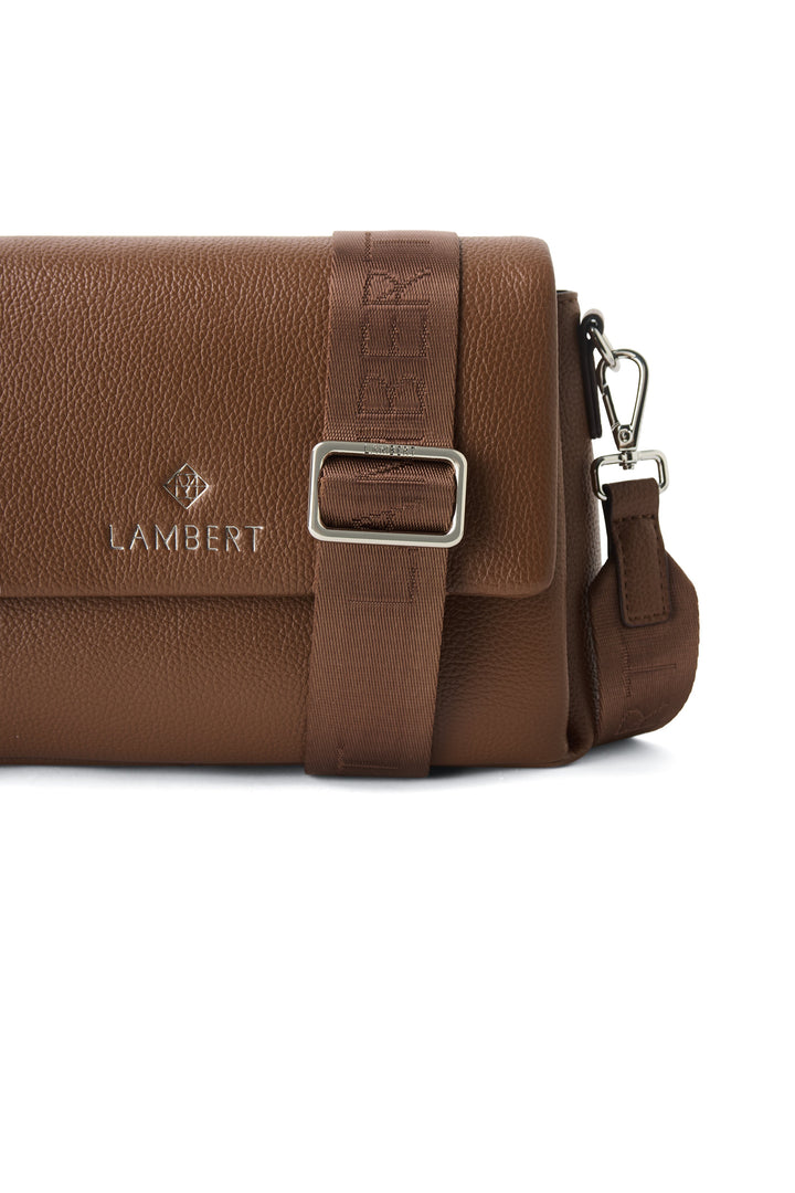 Sac à main en cuir hazelnut Judy Lambert Mlle et Coco