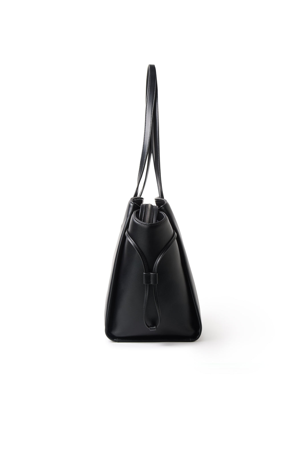 Sac fourre-tout en cuir noir Clothilde Lambert Mlle et Coco