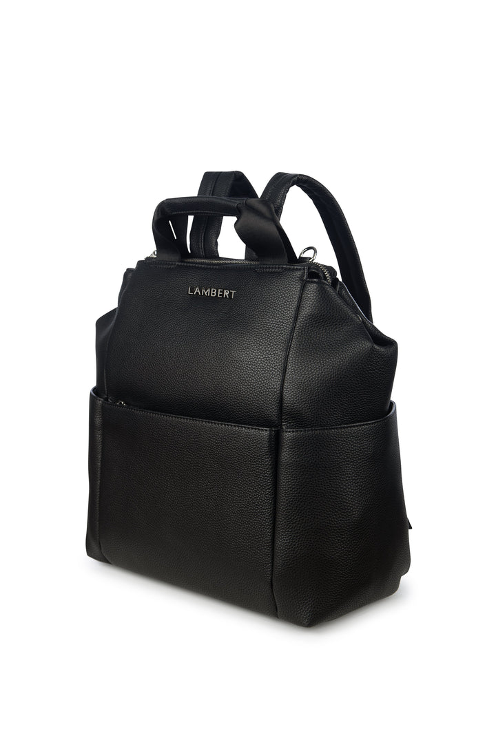 sac couche cuir vegan noir Nala Lambert produits québécois