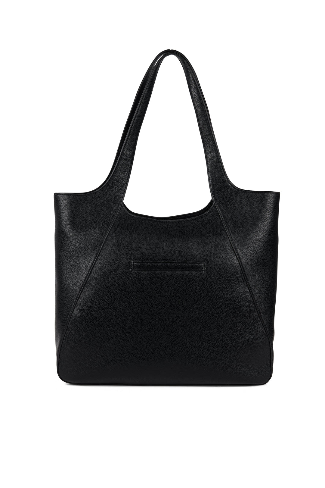 Sac Fourre-tout en cuir vegan - Stacey noir - Lambert Accessoires parents Lambert 