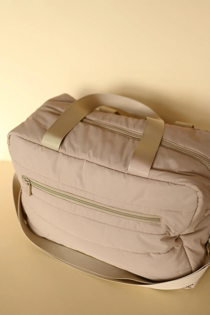 sac à couches latté Minika compagnie québécoise Mlle et Coco