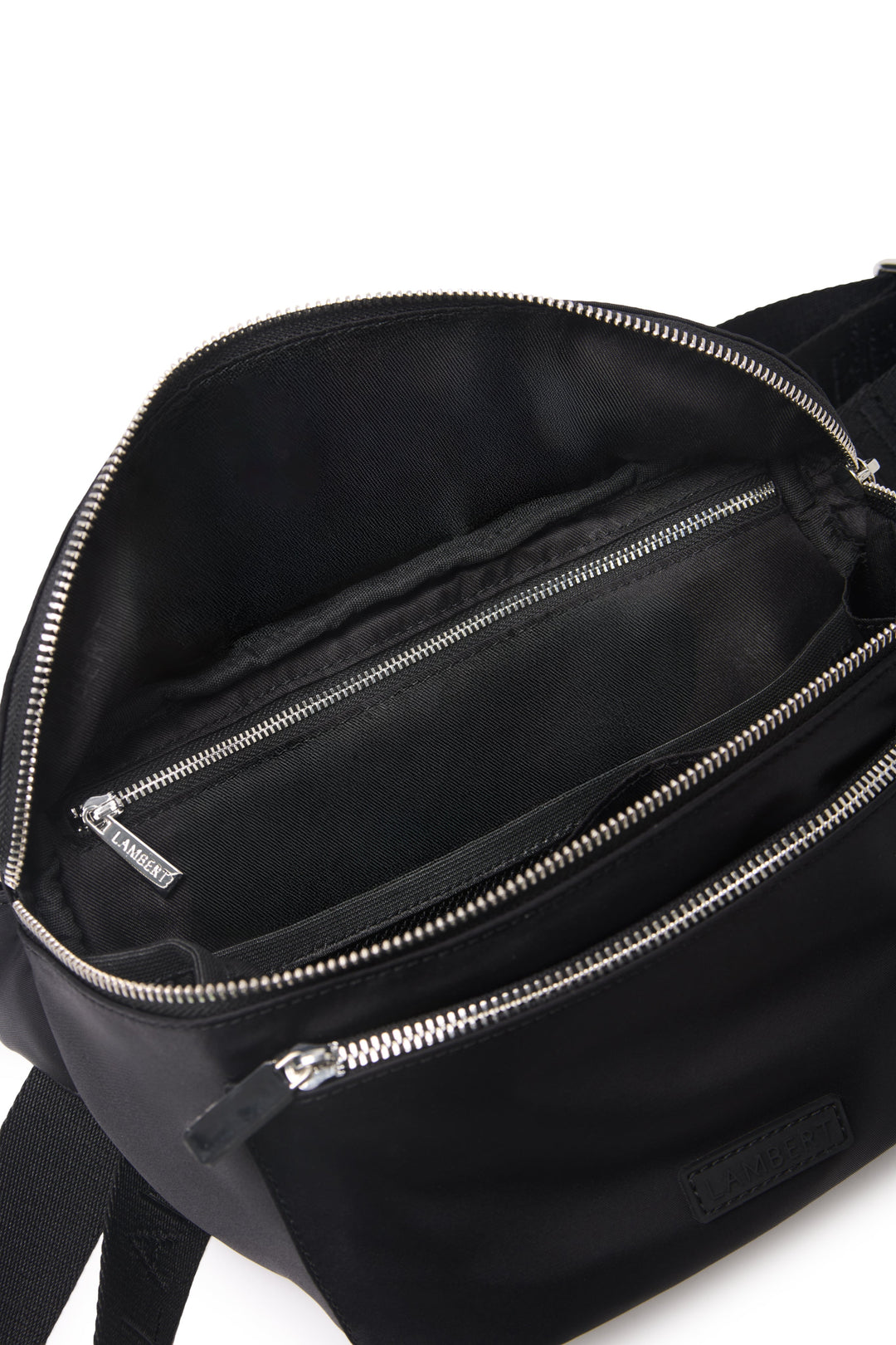 Sac banane en nylon Juniper noir 
Lambert Mlle et Coco