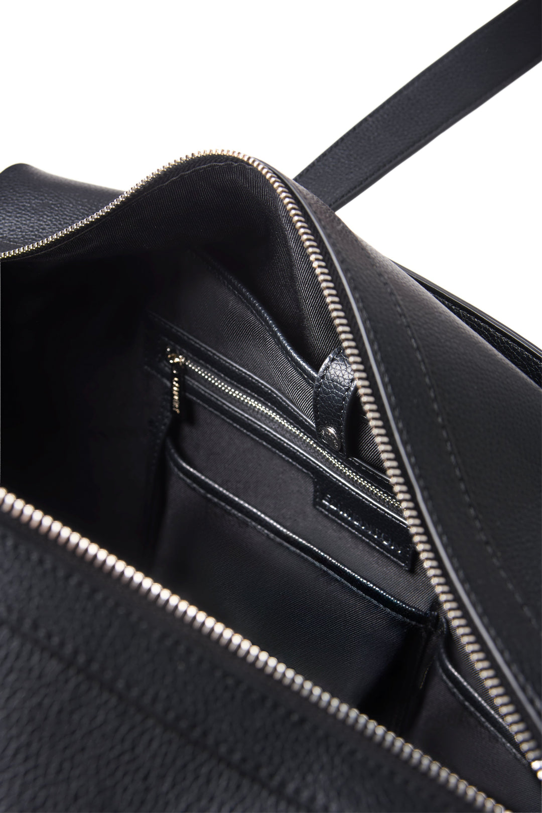 Sac de voyage cuir vegan Edmonton noir Lambert Mlle Coco