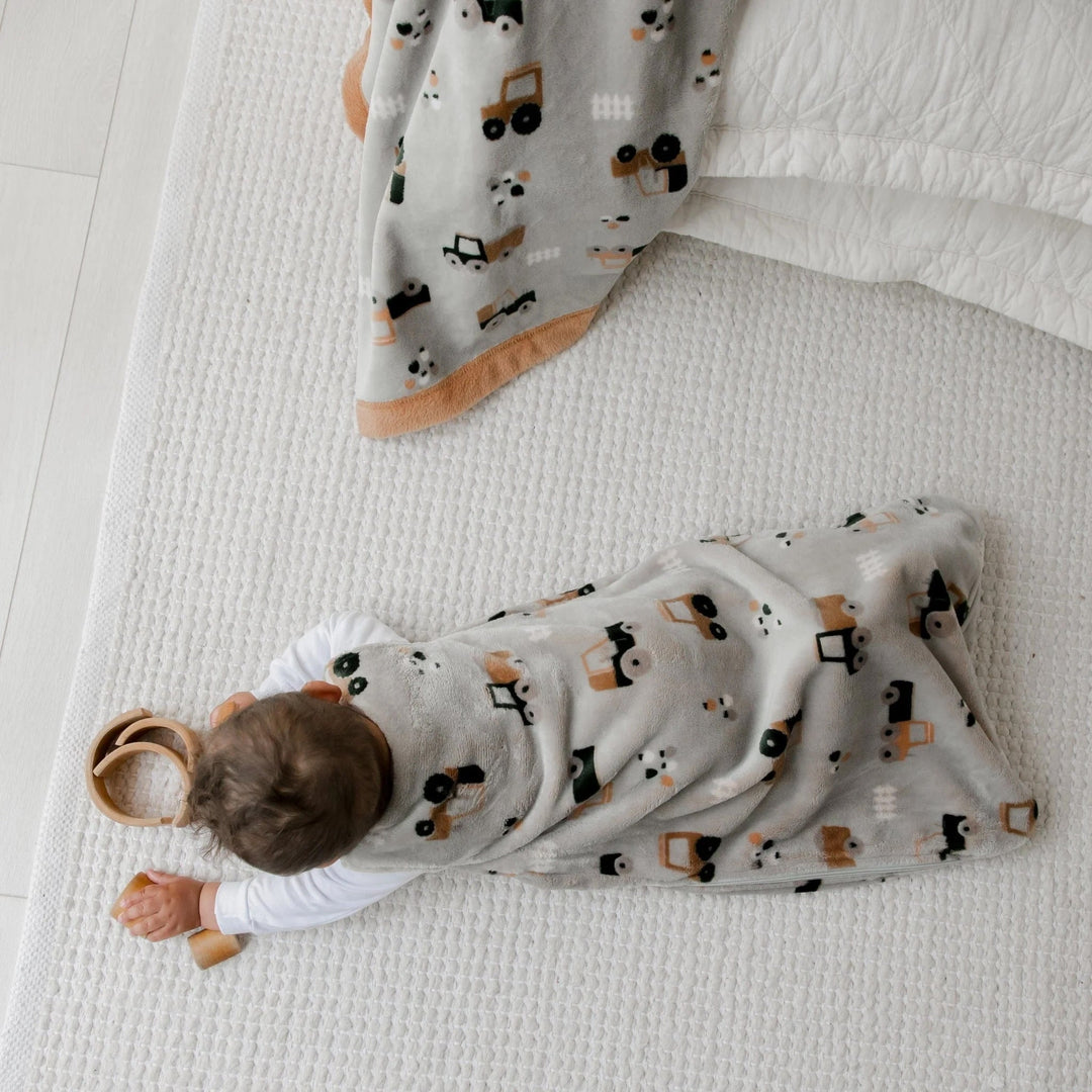 Sac de nuit peluche 1.5 tog tracteurs Perlim Pinpin Mlle et Coco